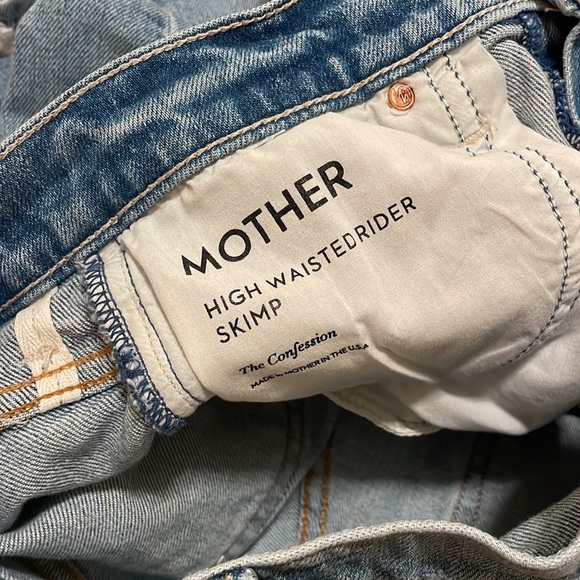 Mother superior Denim - High Waisted Rider Skimp in The Confession size 28 - Picture 5 of 8